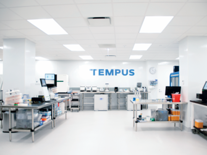 Tempus raised $110 million. It provides a library of clinical data to help patients personalize cancer care.