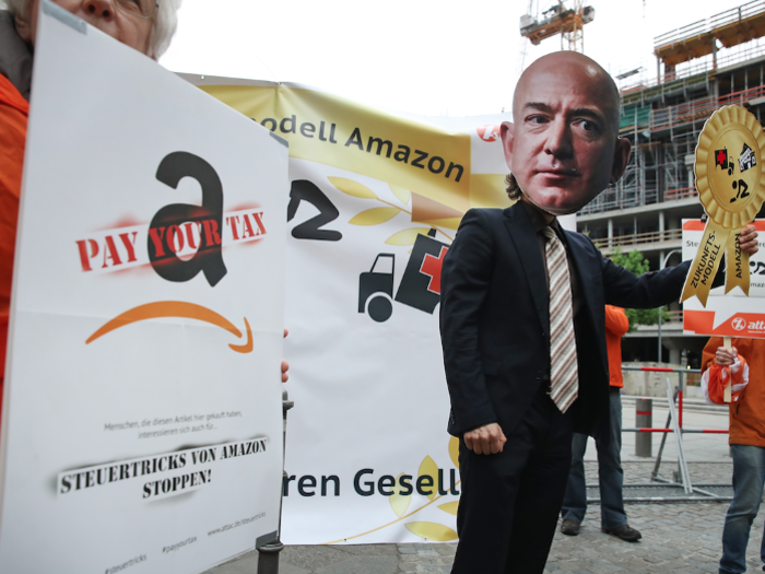 July 2018: Bernie Sanders took to Twitter to rebuke Bezos, even as Amazon employees went on strike just in time for Prime Day, one of the biggest sales days for the corporation each year.