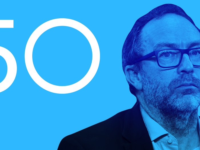 50. Jimmy Wales, Wikipedia founder turned campaigner