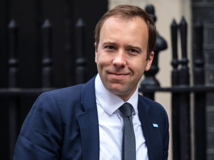 71. Matt Hancock, the app-owning politician evangelising tech in the NHS