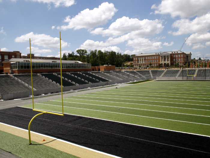 3. Jerry Richardson Stadium at UNC-Charlotte