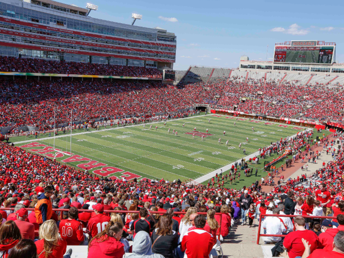 5. Memorial Stadium at the University of Nebraska