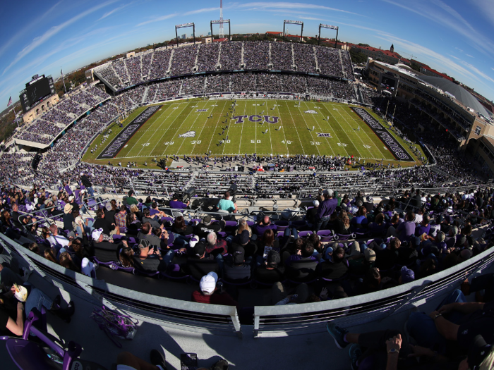 9. Amon G. Carter Stadium at Texas Christian University