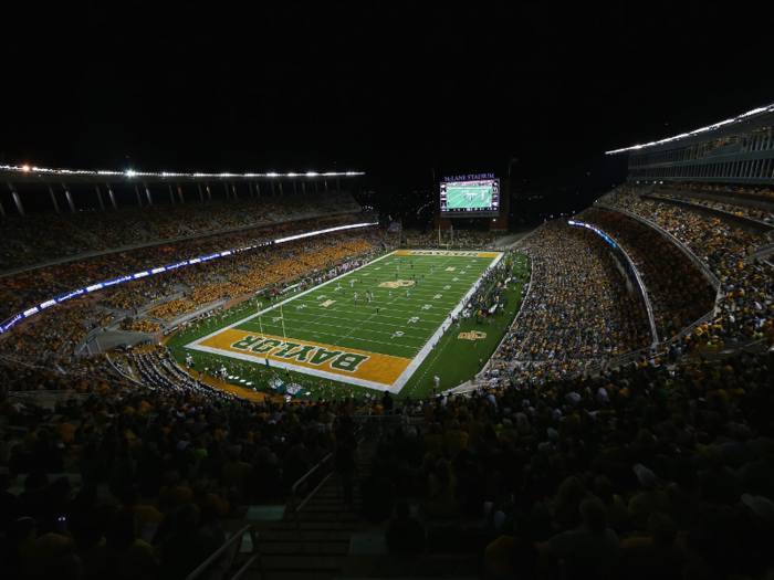 22. McLane Stadium at Baylor University