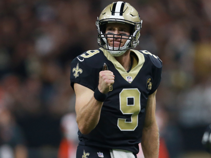 42. Drew Brees — QB, New Orleans Saints