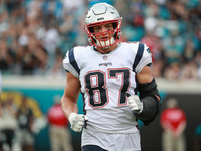 33. Rob Gronkowski — TE, New England Patriots