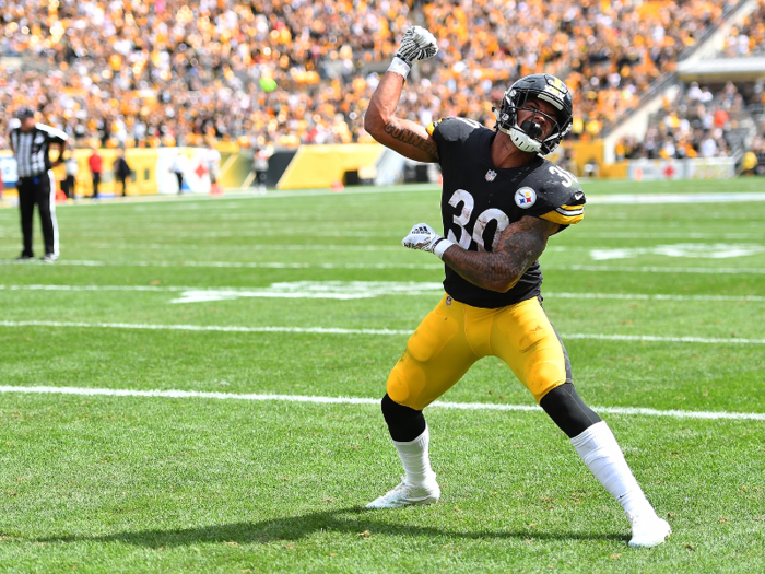 26. James Conner — RB, Pittsburgh Steelers