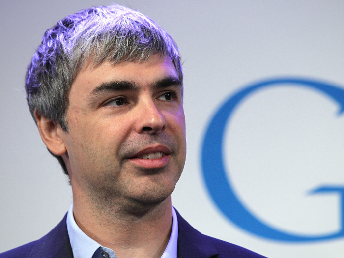 5. Larry Page, co-founder of Google & CEO of Alphabet