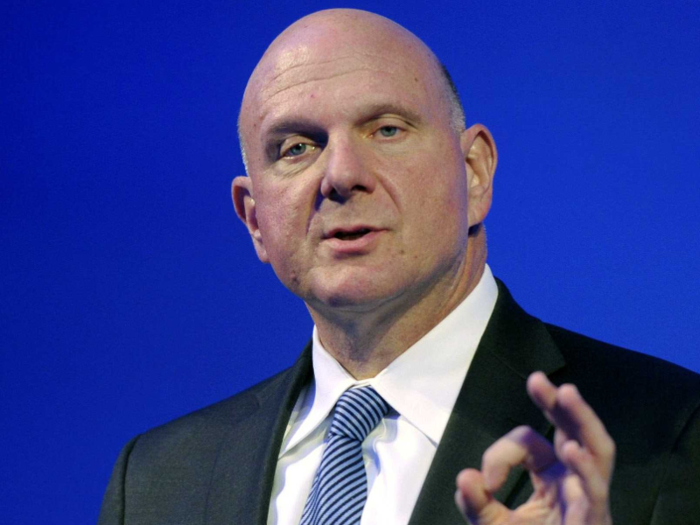 7. Steve Ballmer, former CEO of Microsoft