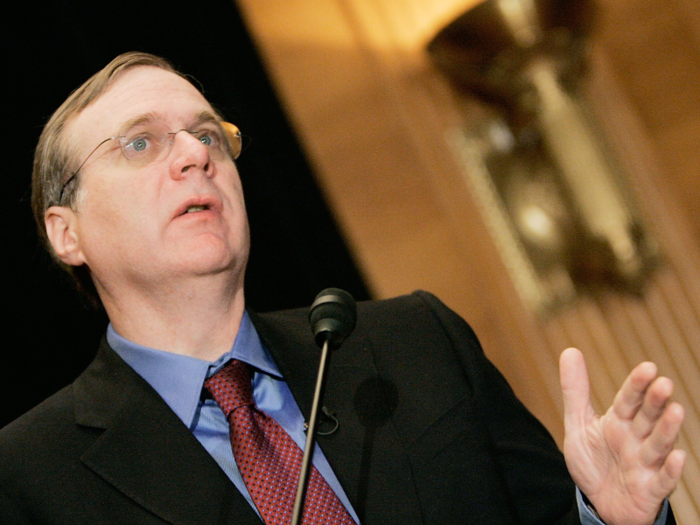 9. Paul Allen, co-founder of Microsoft