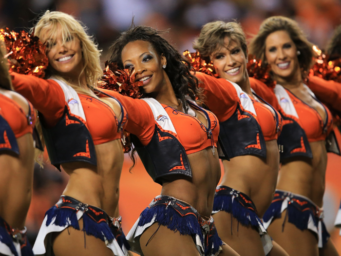 While the no social media rule is common, some teams, like the Denver Broncos, allow their cheerleaders to post from social media accounts officially affiliated with the team.