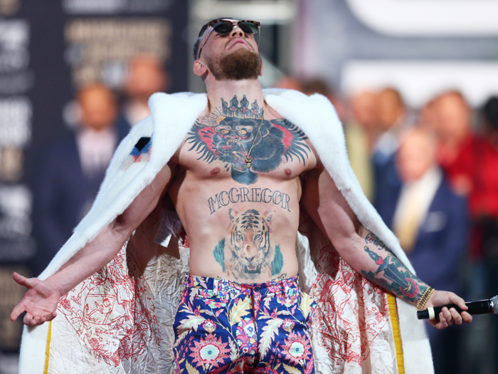 Now, check out how McGregor spends all of the money he