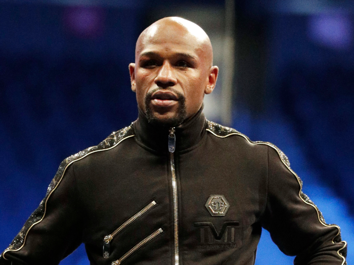 Mayweather, of course, is one of the greatest boxers ever and is 50-0. In September, he said he would be fighting Manny Pacquiao in a rematch, but it