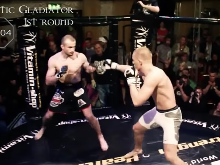 In June of 2011, McGregor took on Polish fighter Artur Sowinski, knocking him out in Round 2.