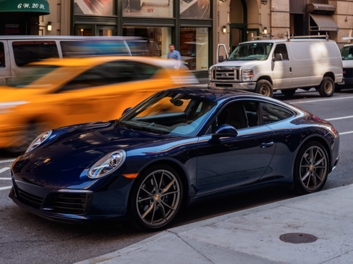 Compared to the standard Porsche 911, like this Carrera 2,...