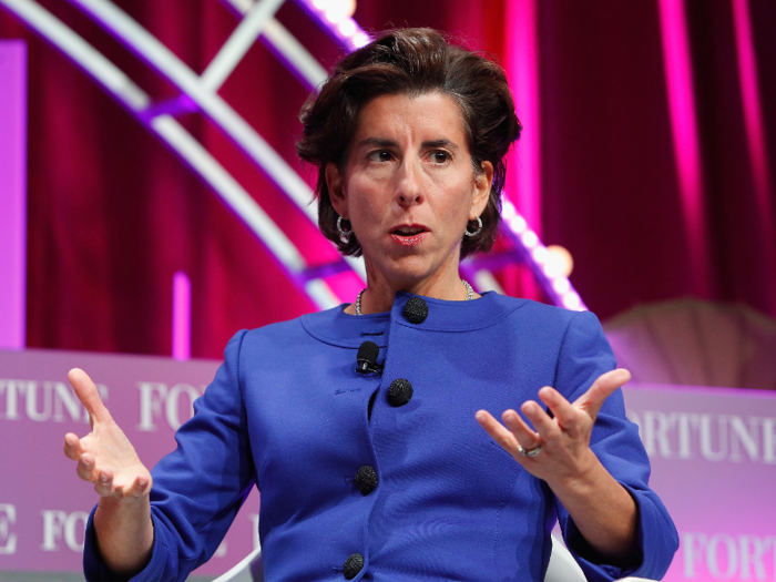 Rhode Island Gov. Gina Raimondo