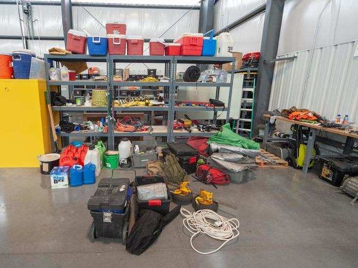 Recovering a Stratollite and its balloon in the unforgiving Arizona desert (sometimes in the dark, and with venomous spiders crawling around) requires a lot of equipment, from ropes and flashlights to fuel and water.