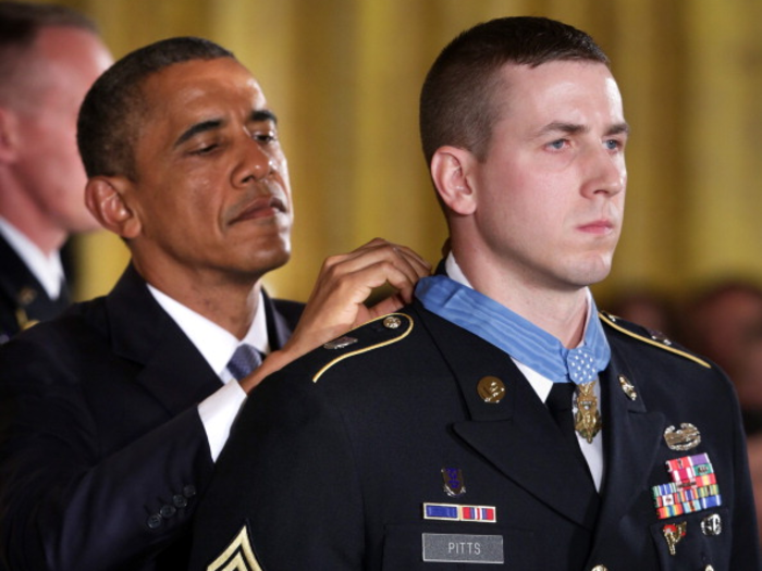 "One American held the line": Staff Sergeant Ryan Pitts