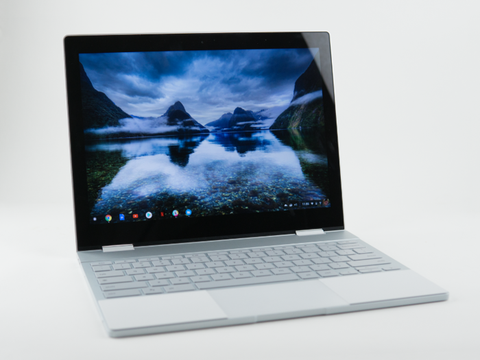 A new Pixelbook with a more traditional laptop design.