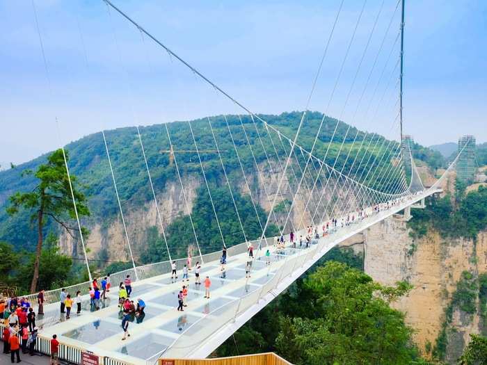 One place I would unequivocally avoid in China is the Zhangjiajie Grand Canyon Glass Bridge. It is the longest and highest glass bridge in the world.