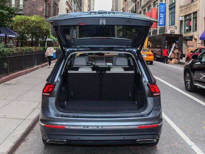 Cargo capacity is the greatest beneficiary of the VW