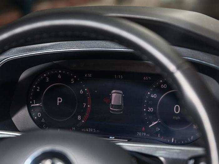 Our test car came equipped with the optional 12.3-inch Volkswagen Digital Cockpit configurable instrument display. The system is quite intuitive and is a dialed-back version of Audi