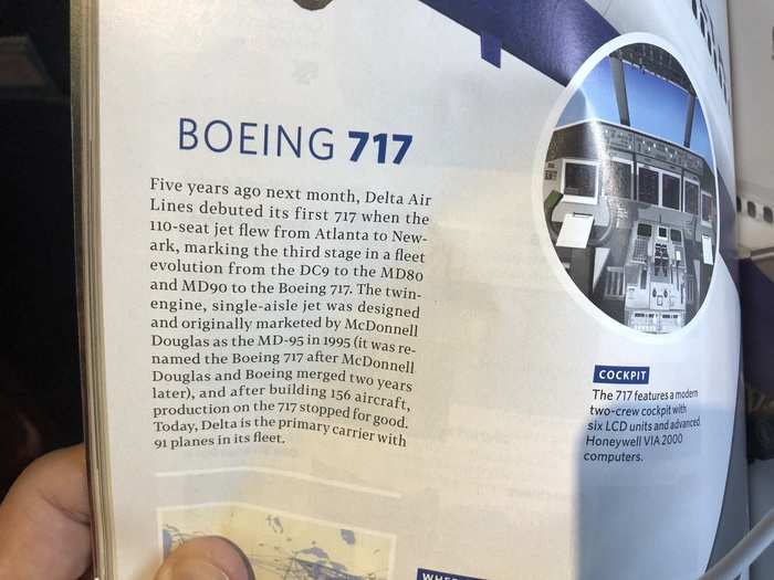 The gripping story of how the MD-95 became the 717 was recounting in all its glorious detail.