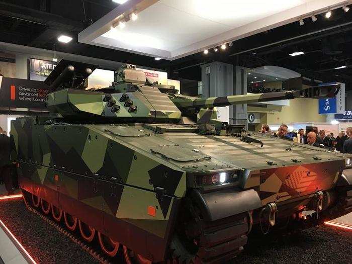 Characterizing it as a conversation starter, BAE Systems is offering the latest version of its proven combat vehicle — the CV90 Mark IV