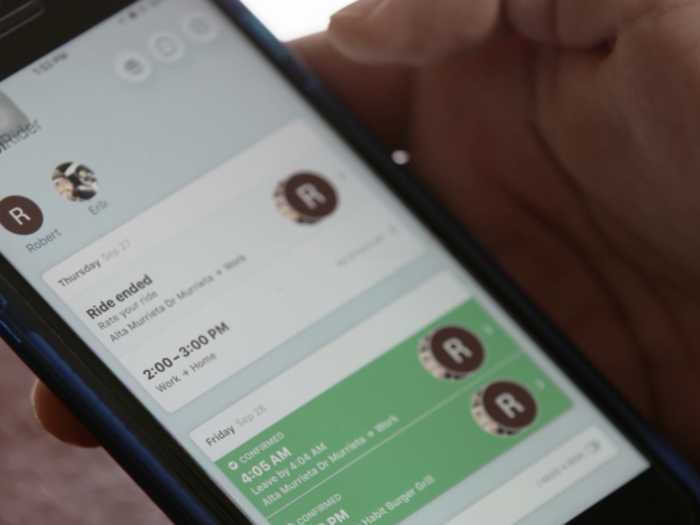 Payment is handled in the app and you can give your driver a rating, like Uber or Lyft.