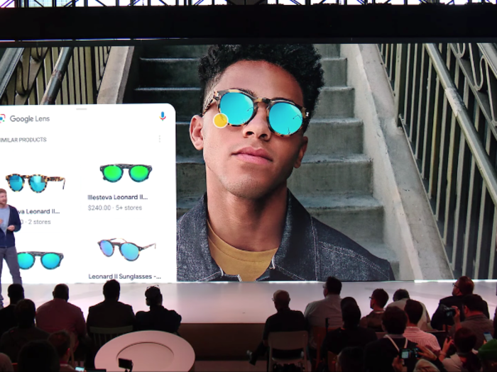 4. Google integrated its futuristic Lens feature into the Pixel 3