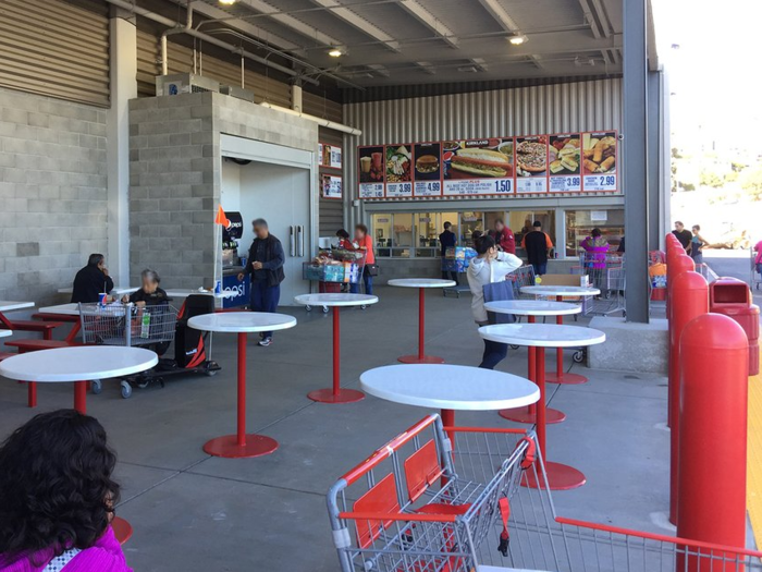 Some employees want more from the food court. Costco