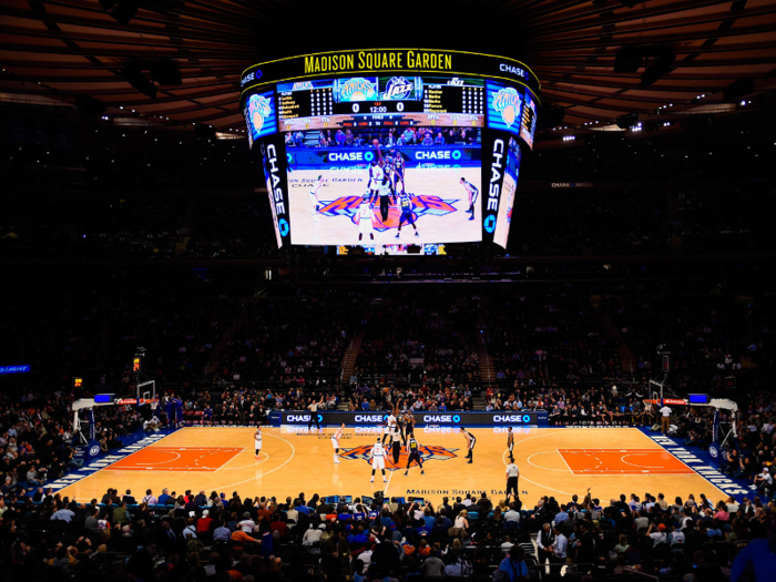 6. Madison Square Garden - New York Knicks