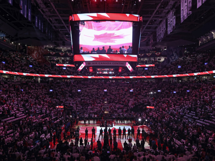 19. Air Canada Centre - Toronto Raptors