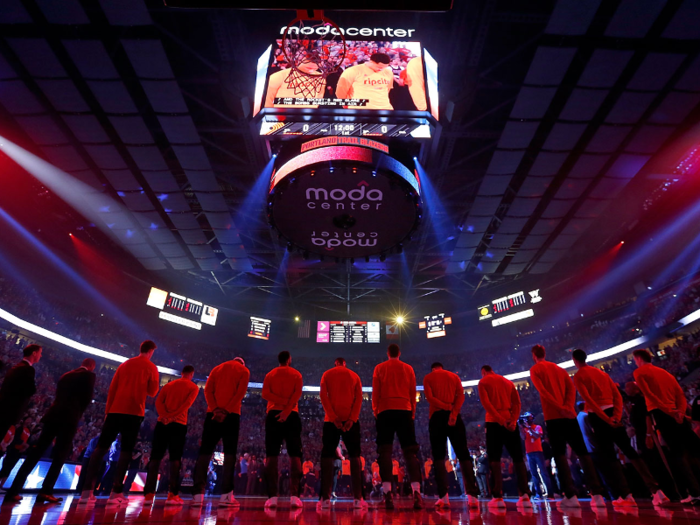 27. Moda Center - Portland Trailblazers