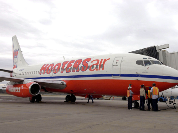 ... is that Hooters also had an airline at one point.