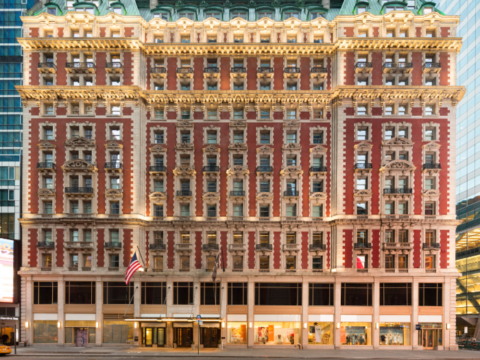 The Knickerbocker was built by John Jacob Astor IV in 1906, who died on the Titanic just six years later. The hotel hosted many famous 20th century names including F. Scott Fitzgerald and John D. Rockefeller. It cost just $3.25 a night when it originally opened.