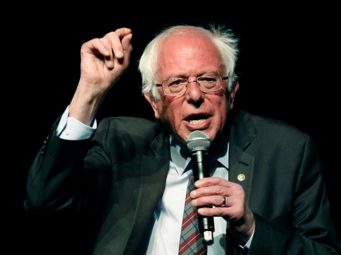 MOST POPULAR: 1. Vermont independent Bernie Sanders