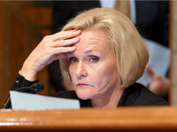 3. Missouri Democrat Claire McCaskill