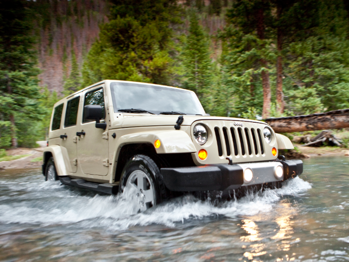 1. Jeep Wrangler Unlimited — 27.3%