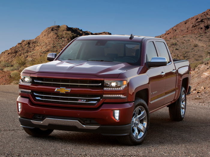 7. Chevrolet Silverado 1500 — 39.7%