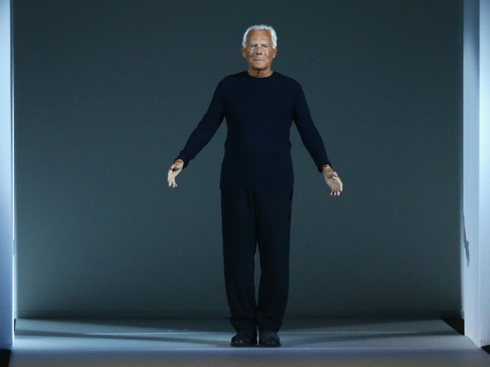 In 2015, Armani celebrated the 40th anniversary of his company.