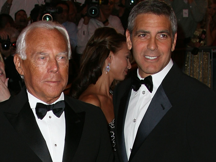 Armani sometimes travels via his private jet, on which George Clooney and David and Victoria Beckham reportedly once got a ride from LA to New York for the 2008 Met Gala.