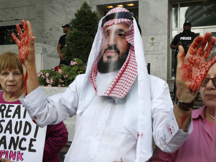 MBS is now suspected of ordering the assassination of Khashoggi, who reportedly may have been killed and dismembered by 15 Saudis who flew to Istanbul and visited the consulate on the day of the journalist