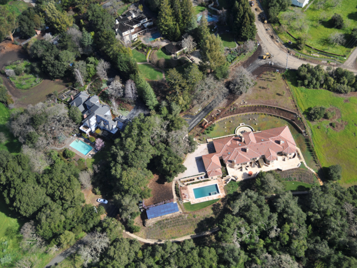 Brin also lives in an estate in Los Altos Hills, California at an undisclosed location. Here