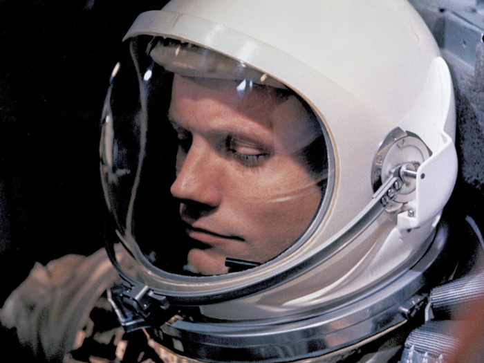 Before going to the moon, Armstrong participated in the Gemini 8 flight. It was the first mission that docked one spacecraft into another in orbit — an essential pre-requisite for a successful moon landing.