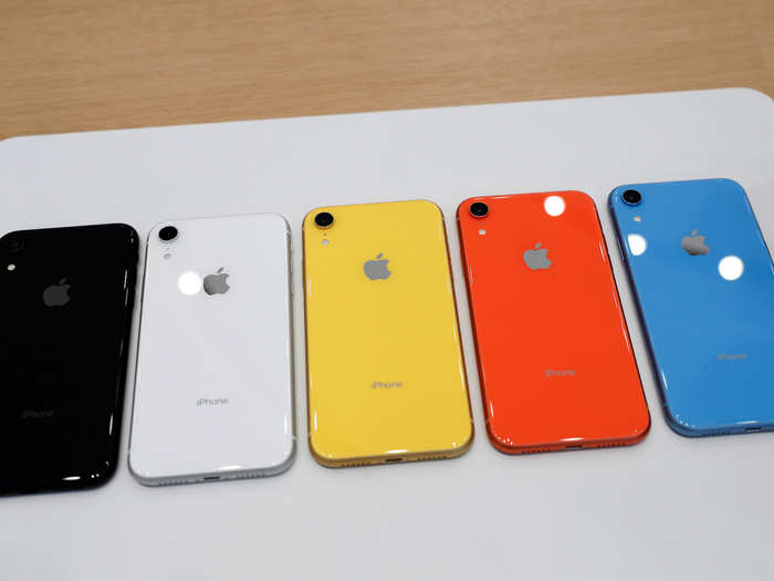 The iPhone XR comes in more colors than the Pixel 3.