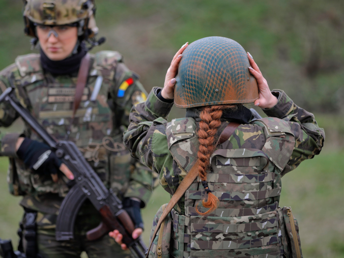 Romanian women have served in Afghanistan and Iraq since at least 2008.