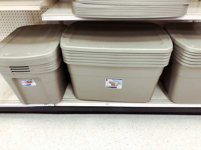 Target also has tons of storage boxes for under $20.