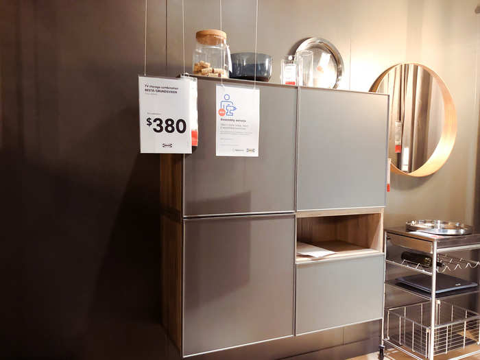 It also has smaller showrooms with shelves and display units. Assembly is required for most products, but IKEA has a partnership with TaskRabbit that you can use if you don