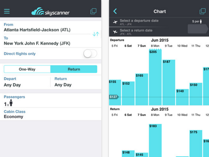 Ditch Google Flights for Skyscanner when you